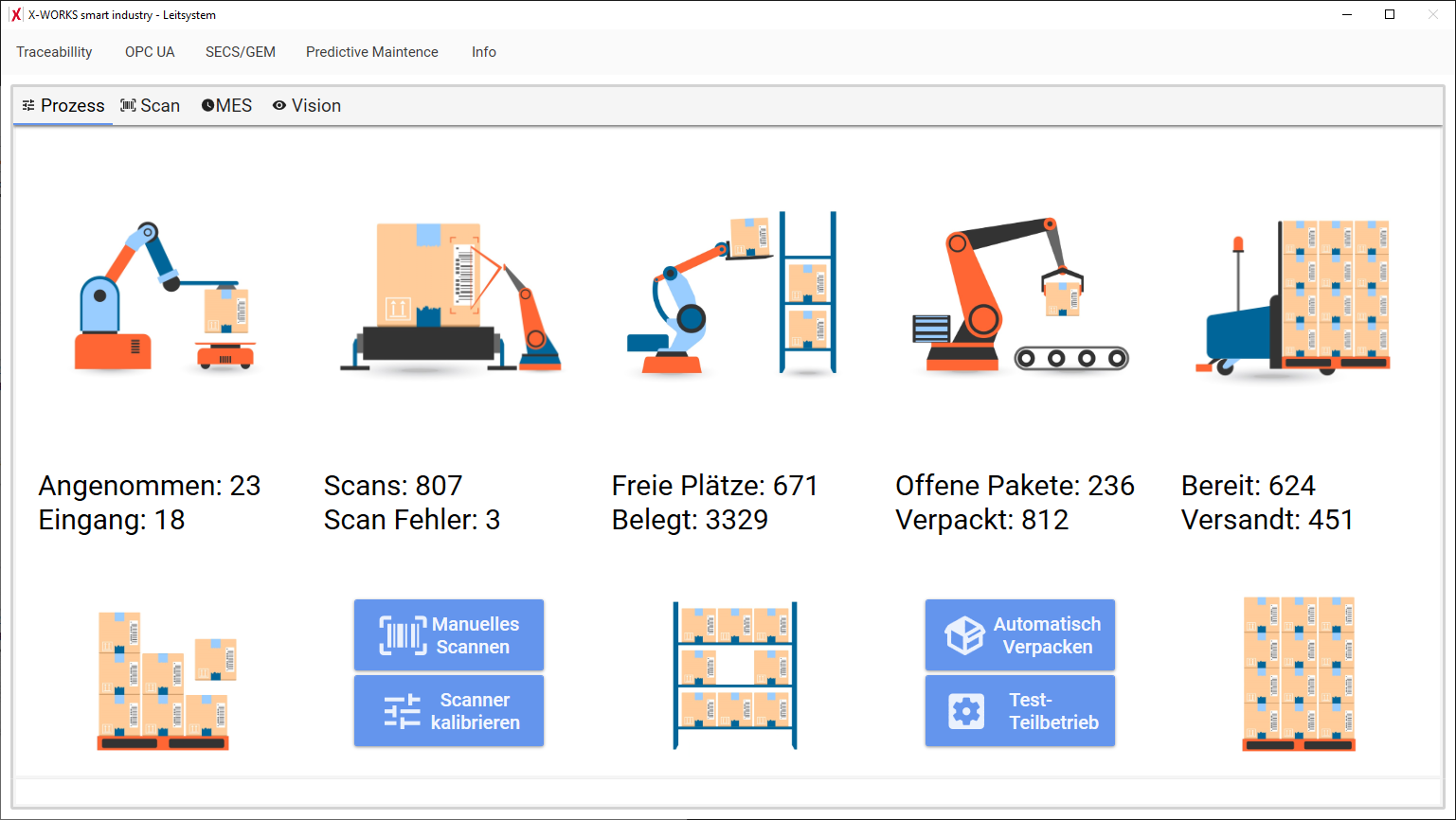 .NET WPF Demo HMI